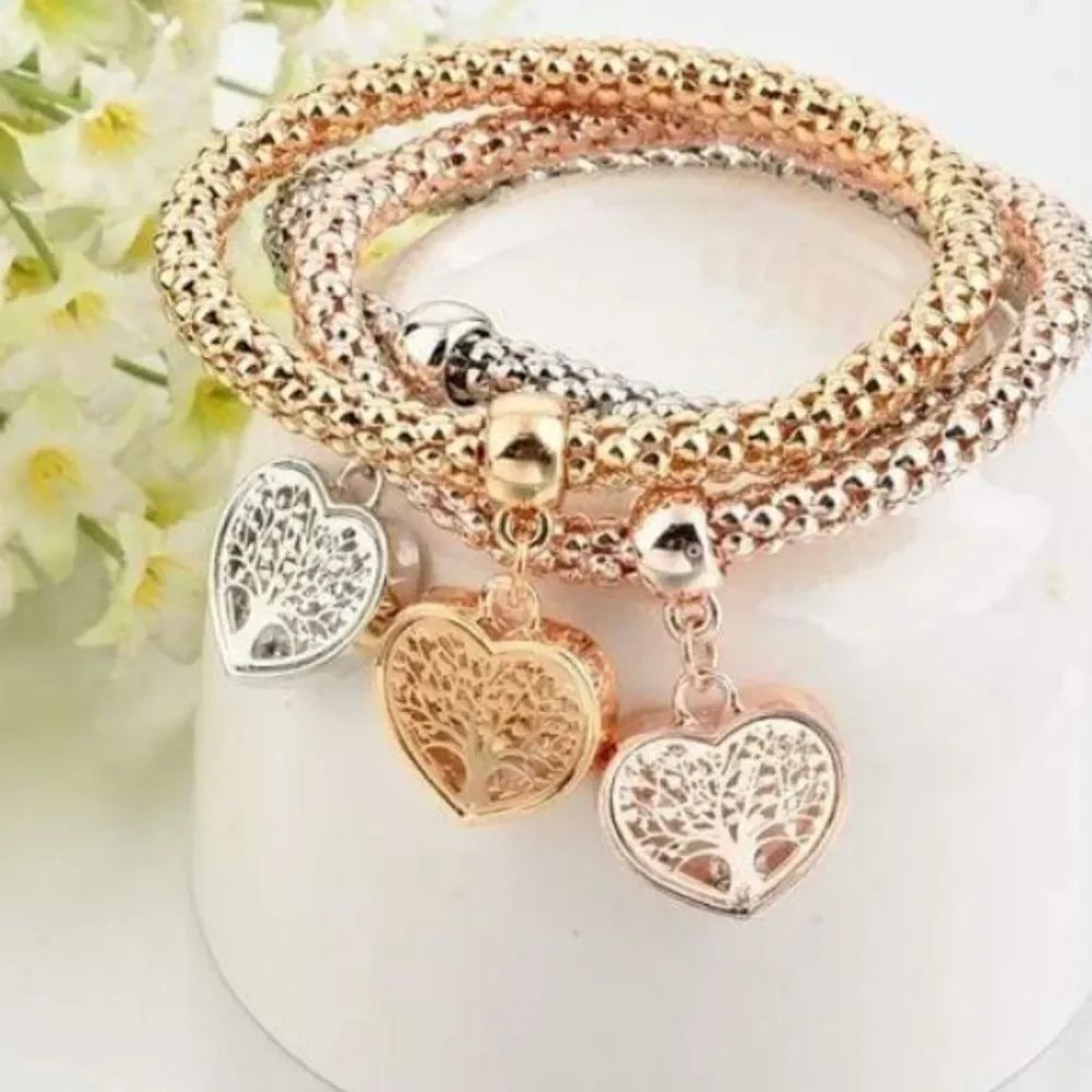 Tree of Life Heart Charm Bracelets - Picture 6 of 6